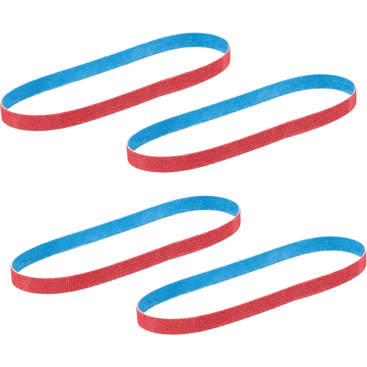 Bandfile Belts, 1/2" W x 18" L, Ceramic, 40 Grit