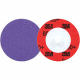 Cubitron™ 3 Roloc™ Durable Edge Disc 1184F, 2" Dia., 80+ Grit, Ceramic
