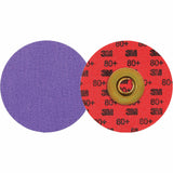 Cubitron™ 3 Roloc™ Durable Edge Disc 1184F, 3" Dia., 80+ Grit, Ceramic