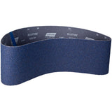 BlueFire® Narrow Benchstand Sanding Belt, 6" W x 60" L, Zirconia Alumina, 60 Grit