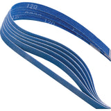 Norzon Plus® R823P File Belts, 3/4" W x 18" L, Zirconium, 80 Grit