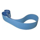 BlueFire® Narrow Sanding Belt, 4" W x 132" L, Zirconia Alumina, 80 Grit