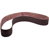 Metalite® Narrow Benchstand Sanding Belt, 2-1/2" W x 60" L, Aluminum Oxide, 40 Grit