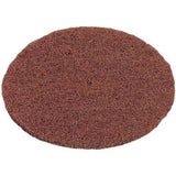 Bear-Tex® High Strength Non-Woven Disc, 6" Dia., Medium Grit, Aluminum Oxide