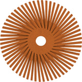 Scotch-Brite™ Type A Precision Radial Bristle Brush PN-RB, Ceramic, 80+ Grit, 3" Dia.