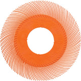 Scotch-Brite™ Type C Precision Radial Bristle Brush PN-RB without Adapter, Ceramic, 80+ Grit, 6" Dia.
