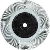 Scotch-Brite™ Type C Precision Radial Bristle Brush PN-RB with Flange, Ceramic, 120+ Grit, 7-5/8" Dia.