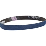BlueFire Cloth File Belt, 3/4" W x 18" L, Zirconia Alumina, 120 Grit