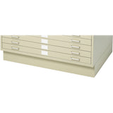 Steel Plan Files - Optional Bases, 10/5 Drawers