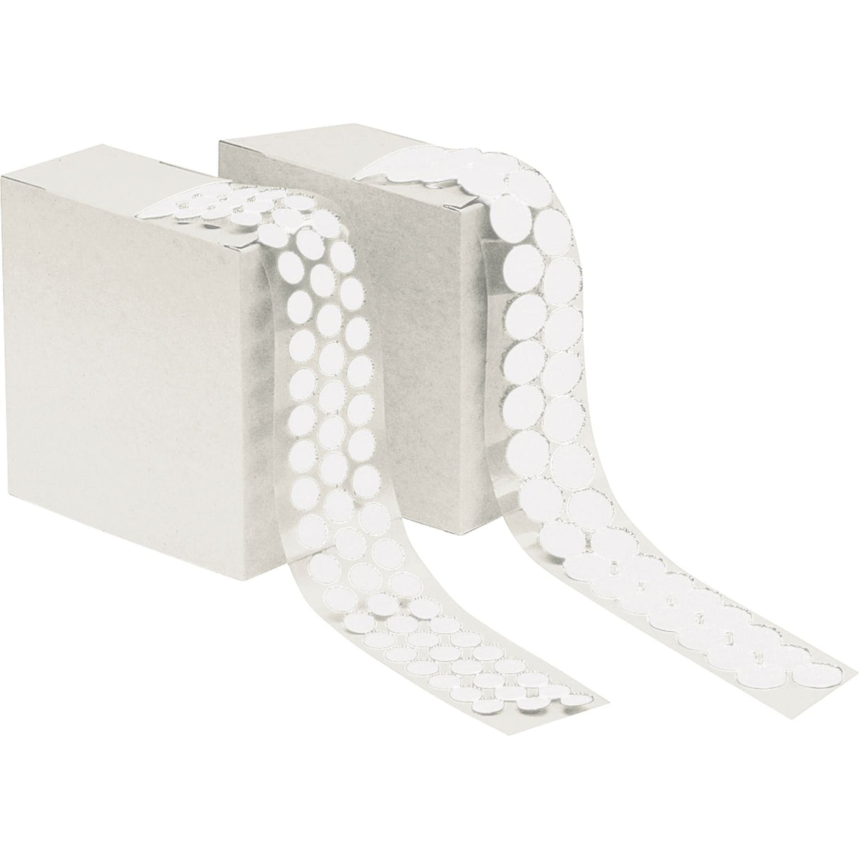 Fastener Dots, Loop, 3/4" Dia., Adhesive, Black