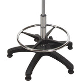 Heavy-Duty Ergonomic Stool with Adjustable Arm Rests
