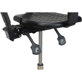 Heavy-Duty Ergonomic Stool with Adjustable Arm Rests