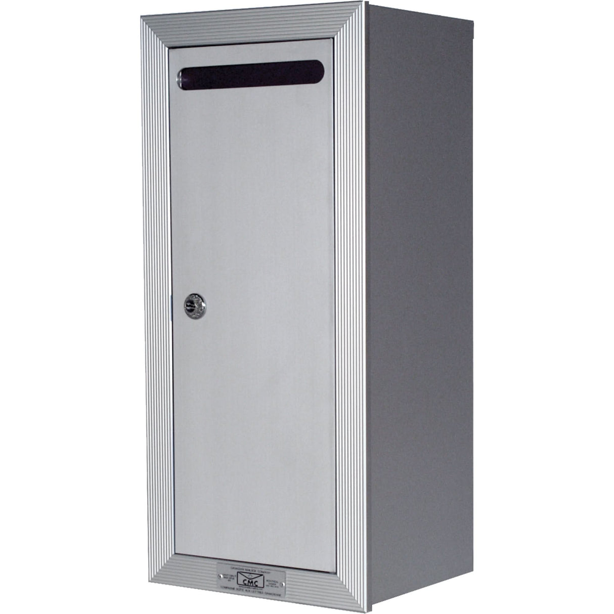 Collection Box, Surface -Mounted, 16-3/16" x 6-3/8", Aluminum