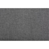 Deluxe Fabric Padded Folding Chair, Steel, Grey, 300 lbs. Weight Capacity