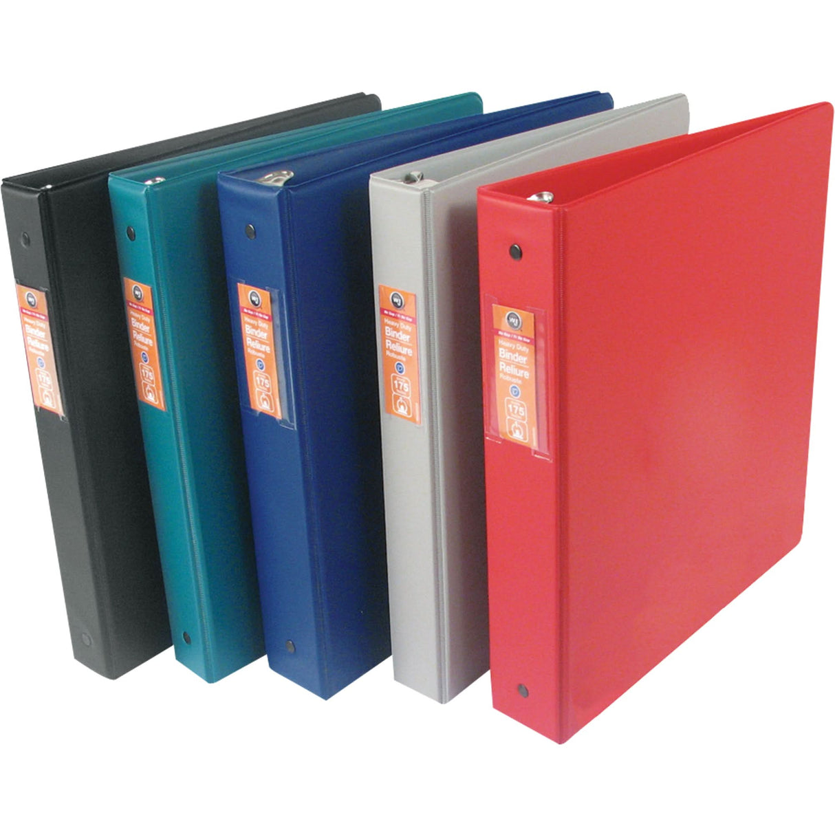 Vinyl Binders, 11" x 8-1/2" x 1", Green