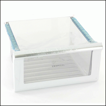 Frigidaire 5304519461 Refrigerator Crisper Pan with Rear Rollers