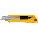 Multi-Blade Knife, 18 mm, Silver, Heavy-Duty, Plastic Handle