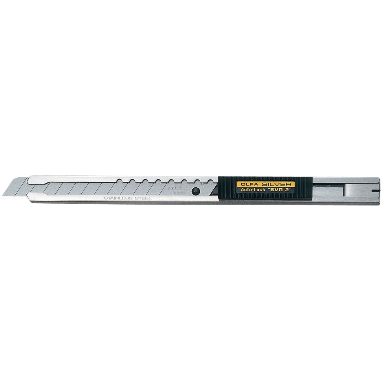 Standard-Duty Precision Knife, 9 mm, Stainless Steel, Stainless Steel Handle