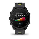 Forerunner® 170 Music Black with Black/Amp Yellow Band