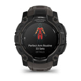 Garmin Instinct 3 – 50 mm, AMOLED Black with Charcoal Band