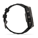 fēnix® 8 – 51 mm, Solar Sapphire, Carbon Gray DLC Titanium