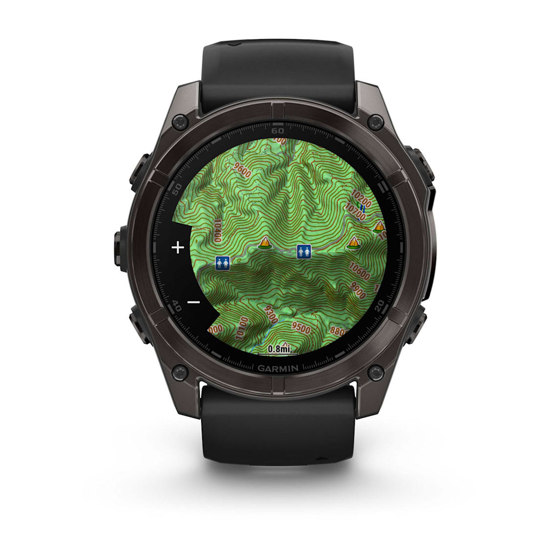 fēnix® 8 – 51 mm, AMOLED Sapphire Carbon Gray DLC Titanium