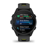 Forerunner® 170 Music Black with Black/Amp Yellow Band