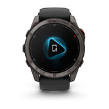fēnix® 8 Pro – 51 mm, AMOLED Sapphire, Carbon Gray DLC Titanium