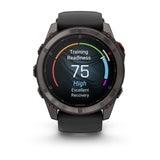 fēnix® 8 Pro – 51 mm, AMOLED Sapphire, Carbon Gray DLC Titanium