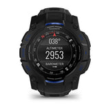 Garmin Instinct® 3 AMOLED (50 mm) - Rugged GPS Watch - Black/Bolt Blue