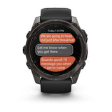 fēnix® 8 – 51 mm, AMOLED Sapphire Carbon Gray DLC Titanium