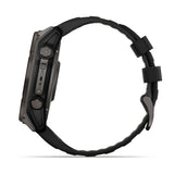 fēnix® 8 – 51 mm, Solar Sapphire, Carbon Gray DLC Titanium