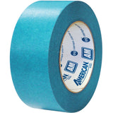 American® Aqua Mask™ Medium Grade Masking Tape, 24 mm (1") x 55 m (180'), Blue