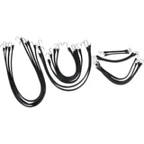 Rubber Tie Down Set, 9"