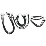 Rubber Tie Down Set, 9"