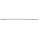 Cable Ties, 8" Long, 50 lbs. Tensile Strength, Natural
