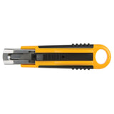 Self-Retracting Knife ATK1000, 18 mm, Carbon Steel, Plastic Handle
