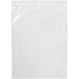 Poly Bags, Reclosable, 12" x 9", 4 mils