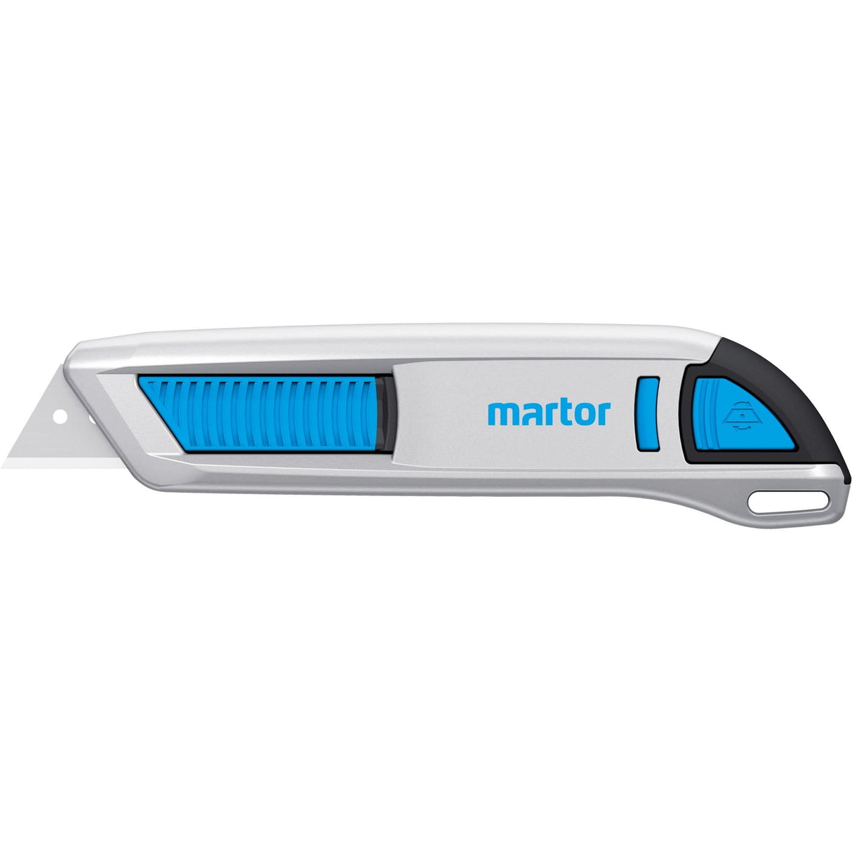 Secunorm 500 Knife Semi Automatic Retractable, 19 mm, Stainless Steel, Metal Handle