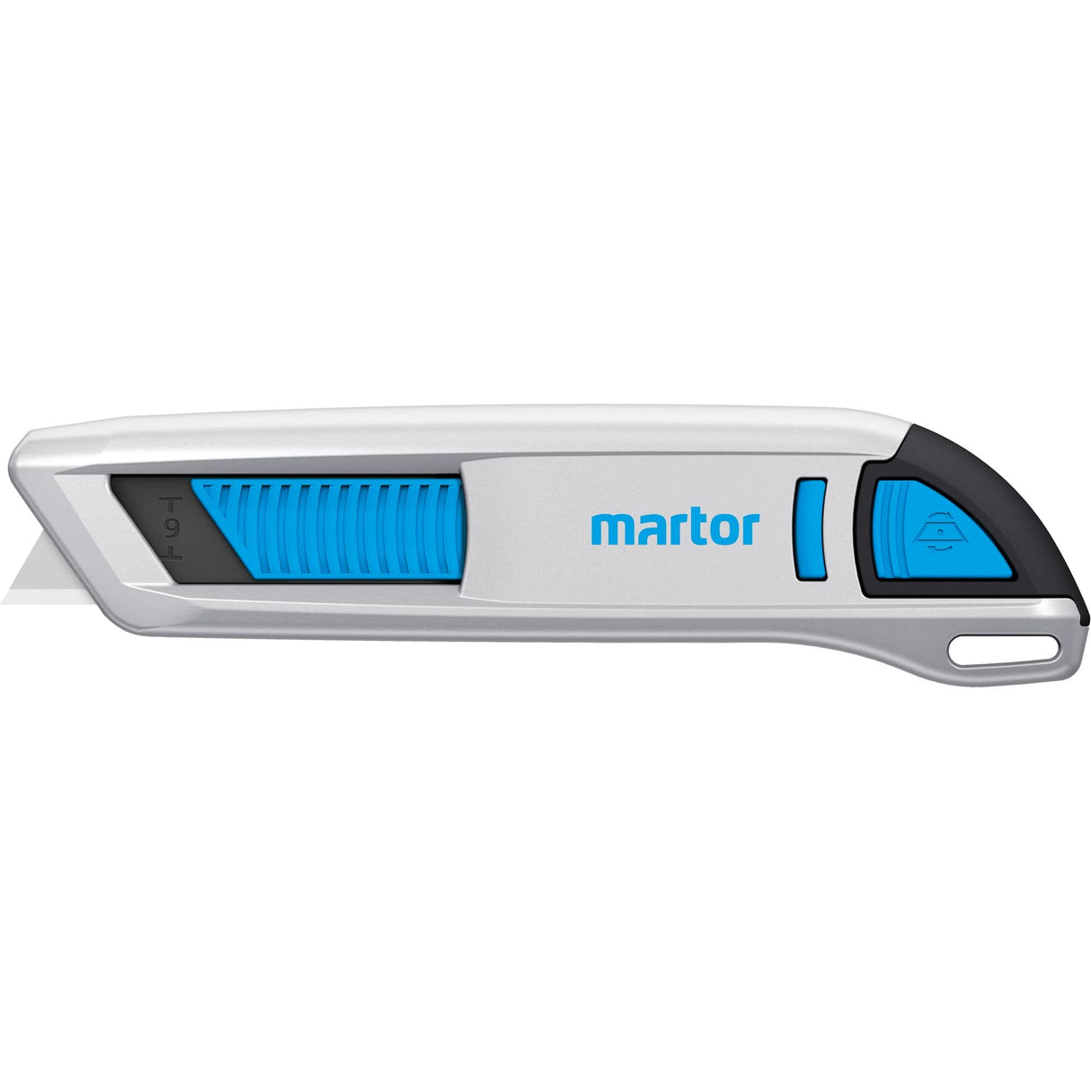 Secunorm 500 Knife Semi Automatic Retractable, 9 mm, Stainless Steel, Metal Handle