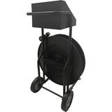 Strapping Dispenser, Polyester/Steel/Polypropylene Straps, 16"/8" Core Dia., 3"/8"/6" Roll Width