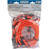 Bungee Cord Tie Downs, 24"