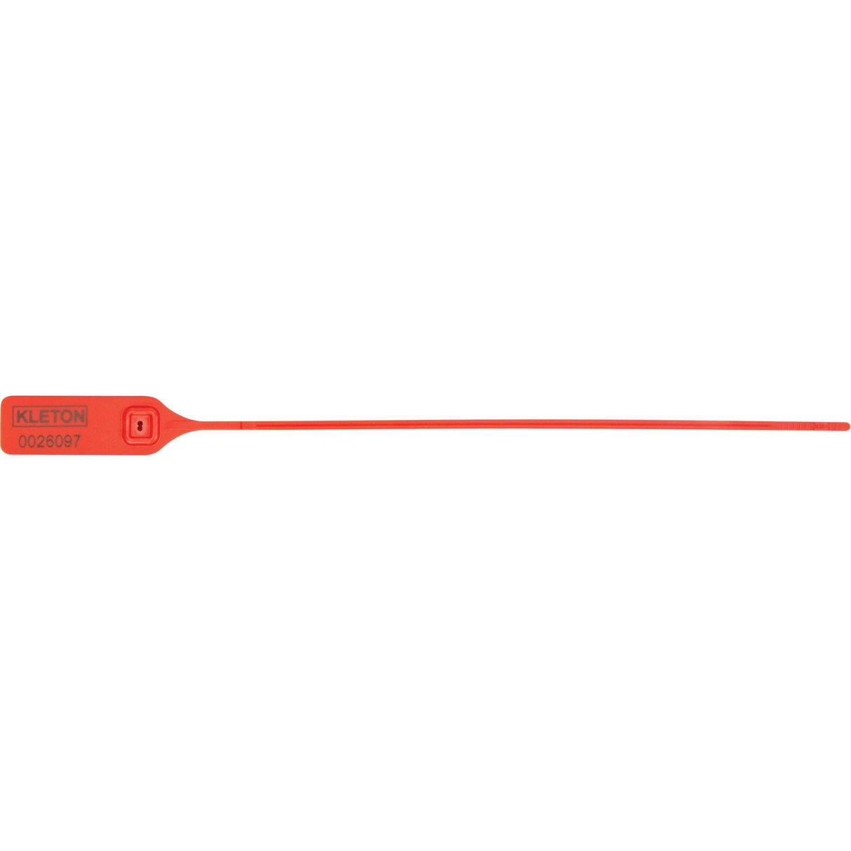 Heavy-Duty Security Seal, 13", Plastic, Pull-Up Seal