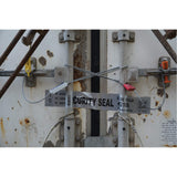 High Security Security Seal, 12", Metal, Cable Seal