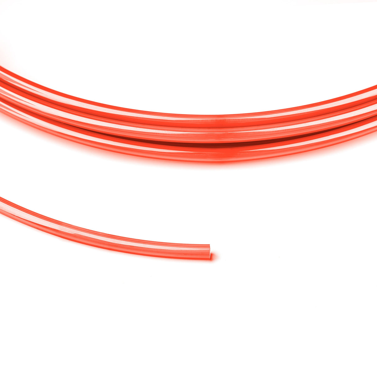 Pneumatic Air Tubing Red Polyurethane - 330ft