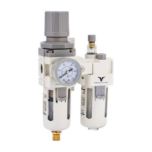 AC5010-10: 1 NPT Filter Regulator Lubricator 2Pcs Unit