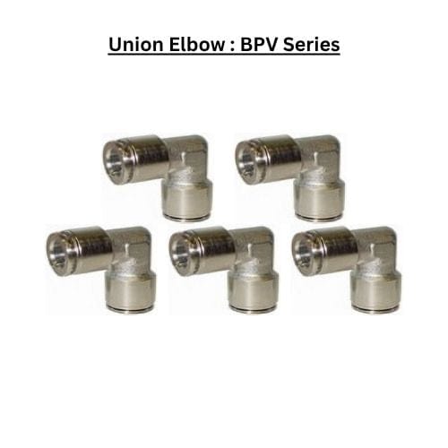 BPV06 : Union Elbow Metal Push-in Fitting (BAG OF 5 PCS.)