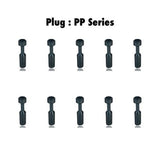 PP 6 : Pneumatics-pro Push-in Plug Fittings Tube Size 6mm  PP6 (BAG OF 10 PCS.)