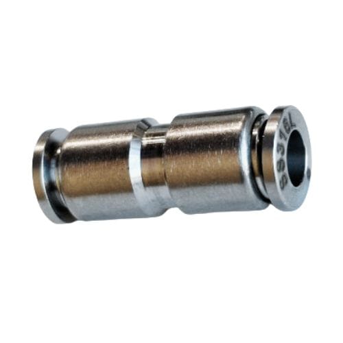 Stainless steel 316L 1/4" Union Straight Push-in Fitting (SPUC1/4)