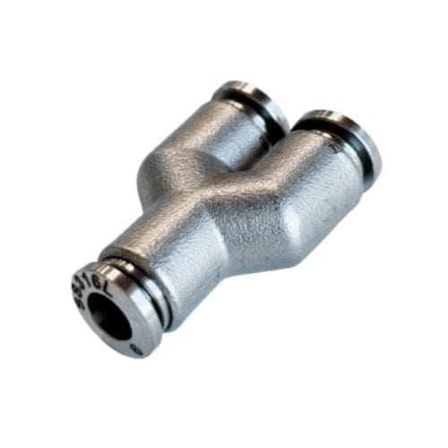 Stainless steel 316L 5/32" Union Y Push-in Fitting (SPY5/32)